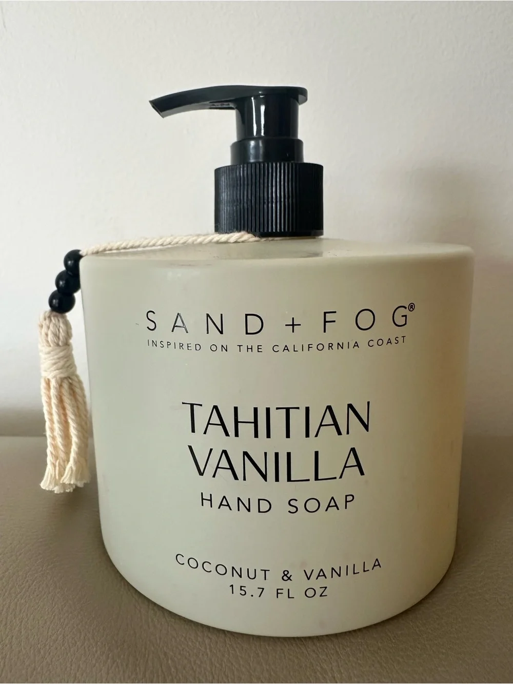 Sand + Fog Tahitian Vanilla Hand Soap